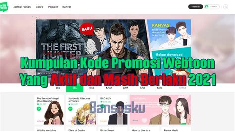 webtoon indonesia jadwal harian